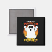 Ich wünsche dir ein Spooktacular Halloween Magnet (Vorderseite/Rückseite)