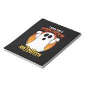 Ich wünsche dir ein Spooktacular Halloween Notizblock (Rotiert)