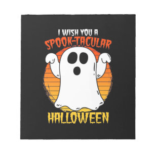 Ich wünsche dir ein Spooktacular Halloween Notizblock