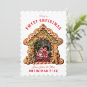 Ich wünsche dir ein süßes Weihnachten | Lebkucheng (Stehend Vorderseite)