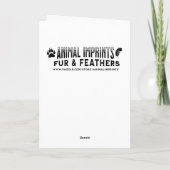 Ich wünsche dir ein tolles Weihnachten | Funny Cow Karte (Rückseite)