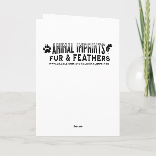 Ich wünsche dir ein tolles Weihnachten | Funny Cow Karte (Rückseite)