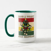 Ich wünsche dir ein Volley Jolly Weihnachten. Funn Tasse (Links)