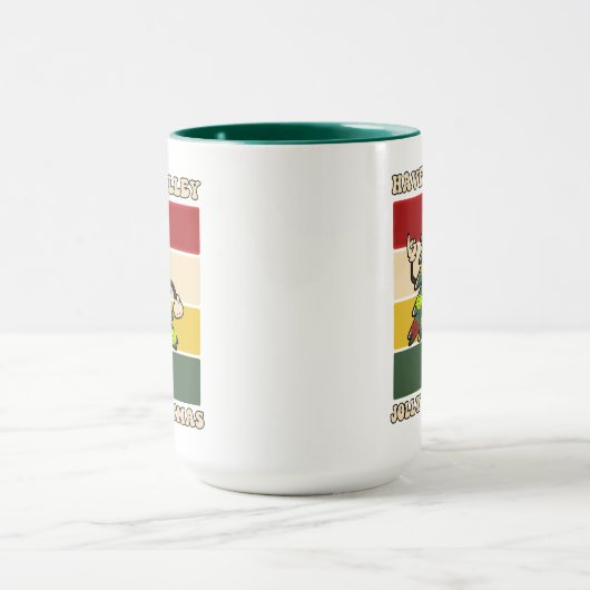 Ich wünsche dir ein Volley Jolly Weihnachten. Funn Tasse (Zentrum)