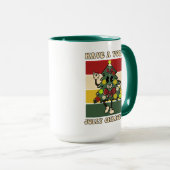 Ich wünsche dir ein Volley Jolly Weihnachten. Funn Tasse (VorderseiteRechts)