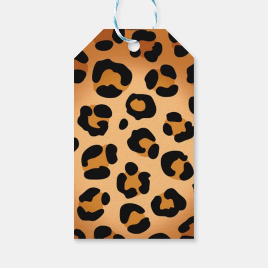 Ich wünsche dir ein wildes Weihnachten! Cheetah, Z Geschenkanhänger (Rückseite)