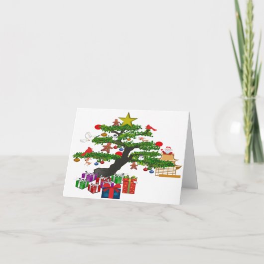 Ich wünsche dir ein Zen Weihnachten! Karte (Vorderseite)