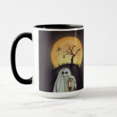 Ich wünsche dir einen Bootiful Day! Black Handle T Tasse (Links)