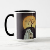 Ich wünsche dir einen Bootiful Day! Schwarze Handl Tasse (Links)