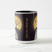 Ich wünsche dir einen Bootiful Day! Schwarze Handl Tasse (Zentrum)