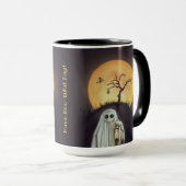 Ich wünsche dir einen Bootiful Day! Schwarze Handl Tasse (VorderseiteRechts)