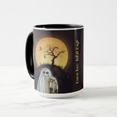 Ich wünsche dir einen Bootiful Day! Schwarze Handl Tasse (Vorderseite Links)