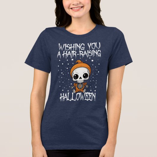 Ich wünsche dir einen Halloween-T - Shirt (Vorderseite)