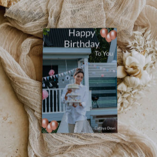 Ich wünsche dir einen Tag voller Freude Einladung