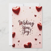 Ich wünsche dir Freude Einladung (Vorderseite)