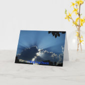 Ich wünsche dir Frieden Karte (Gelbe Blume)