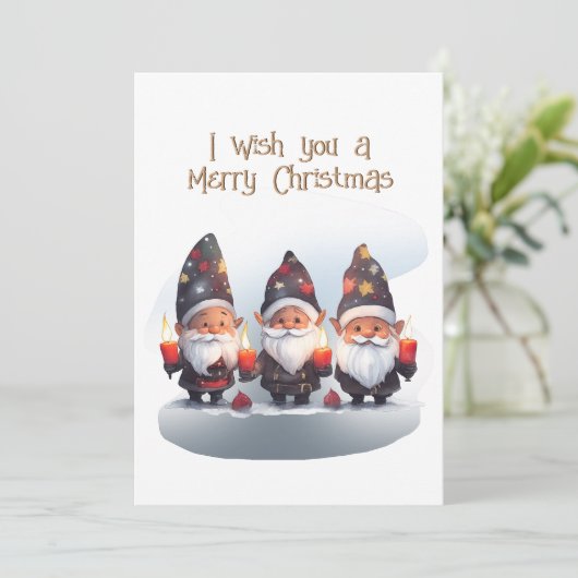 Ich wünsche dir frohe Weihnachten (Stehend Vorderseite)