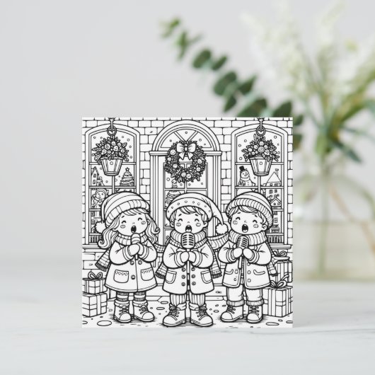 Ich wünsche dir frohe Weihnachten | Farbe (Stehend Vorderseite)