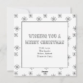 Ich wünsche dir frohe Weihnachten | Farbe (Rückseite)