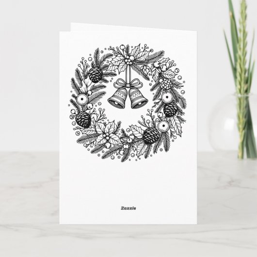 Ich wünsche dir frohe Weihnachten | Farbe (Rückseite)