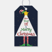 Ich wünsche dir frohe Weihnachten. Geschenkanhänger (Vorderseite)