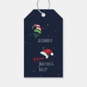 Ich wünsche dir frohe Weihnachten. Geschenkanhänger (Rückseite)