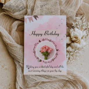 Ich wünsche dir Glück, Liebe und Erfolg Einladung