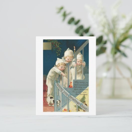 Ich wünsche dir Weihnachten ein frohes Kind, Hund  (Stehend Vorderseite)