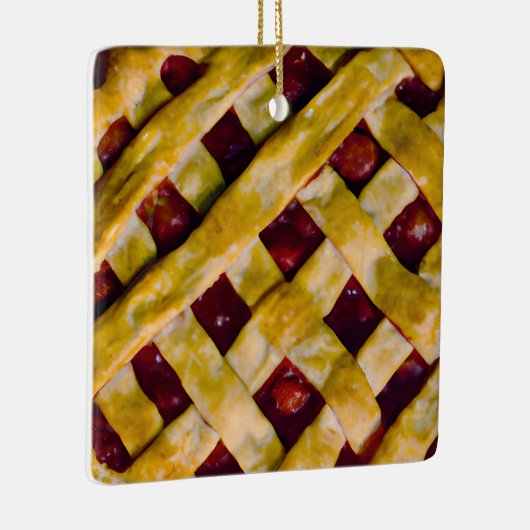 Ich wünsche dir Weihnachten | Funny Food Puff Keramikornament (Rechts)