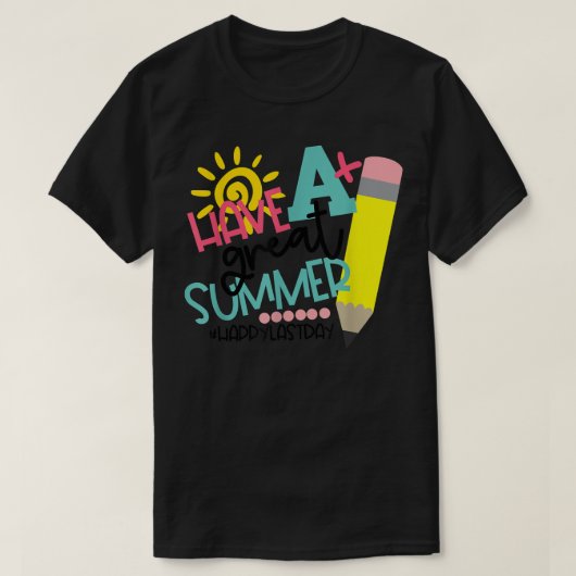 Ich wünsche euch einen tollen Sommer-Funny-Lehrer T-Shirt (Design vorne)