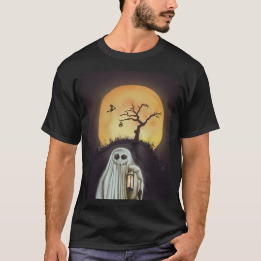 Ich wünsche Halloween! T-Shirt (Vorderseite)