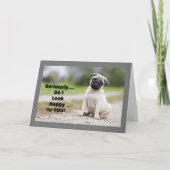 ICH WÜNSCHE, ICH KÖNNTE IN PERSON *GLÜCKLICH GEBUR KARTE (Vorderseite)