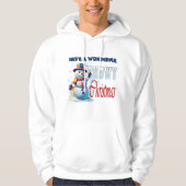 Ich wünsche Ihm eine wunderbare Weihnachtszeit Hoodie (Vorderseite)
