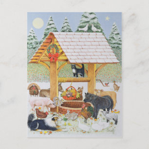 Ich wünsche Ihnen alles Gute Postkarte