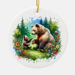 Ich wünsche Ihnen ein frohes Weihnachtsfest Keramik Ornament