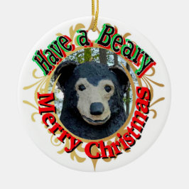 Ich wünsche Ihnen ein frohes Weihnachtsfest Keramik Ornament