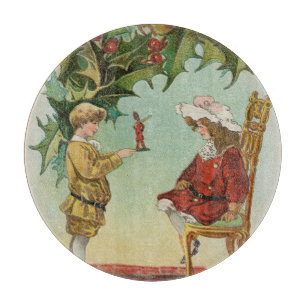 Ich wünsche Ihnen ein frohes Weihnachtsfest - Vint Schneidebrett