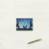 Ich wünsche Ihnen ein gesegnetes Weihnachten Post-it Klebezettel (Auf Schreibtisch)