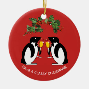 Ich wünsche Ihnen ein schönes Weihnachten Keramik Ornament