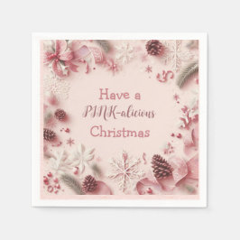 Ich wünsche Ihnen ein schönes Weihnachtsfest Serviette