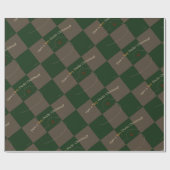 Ich wünsche Ihnen ein sehr heikles Weihnachten! Geschenkpapier (Flach)