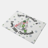 Ich wünsche Ihnen ein zorniges Weihnachten Fußmatte (Schrägansicht)