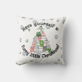 Ich wünsche Ihnen ein zorniges Weihnachten Kissen