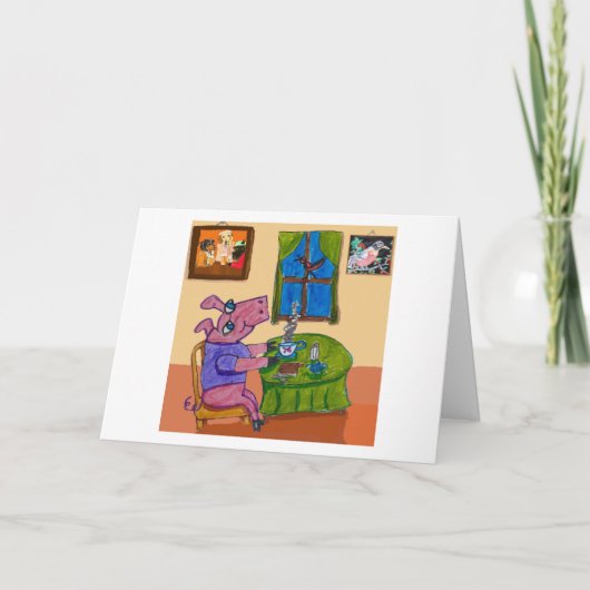 Ich wünsche Ihnen einen guten Geburtstag 🎈 🎊 🎁 Karte (Vorderseite)