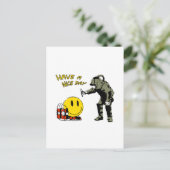 Ich wünsche Ihnen einen schönen Tag... Postkarte (Stehend Vorderseite)