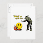 Ich wünsche Ihnen einen schönen Tag... Postkarte (Vorne/Hinten)