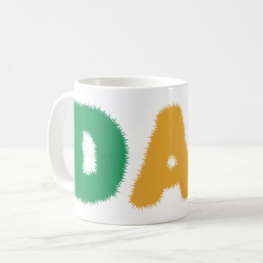 Ich wünsche Ihnen einen schönen Vater! Kaffeetasse (Vorderseite Links)