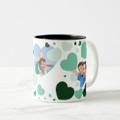 Ich wünsche Ihnen einen schönen Vater! Zweifarbige Tasse (VorderseiteRechts)