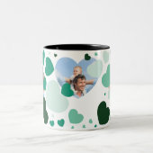 Ich wünsche Ihnen einen schönen Vater! Zweifarbige Tasse (Mittel)