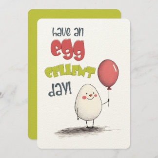 Ich wünsche Ihnen einen Tag im Ei-Keller! Ein sonn Einladung